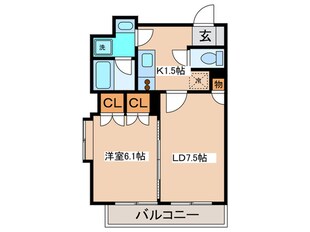 リバーレ池袋の物件間取画像